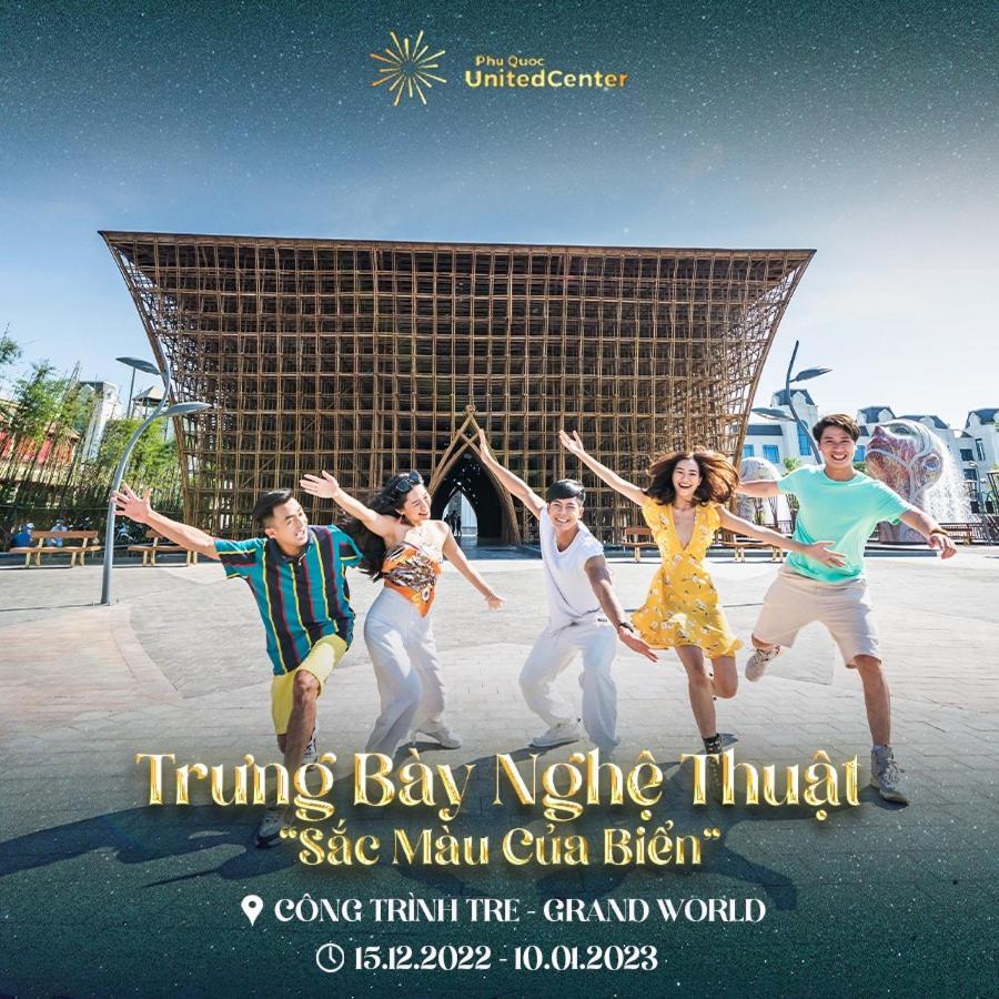 Bistro Hotel Grand World Phu Quoc Exterior foto